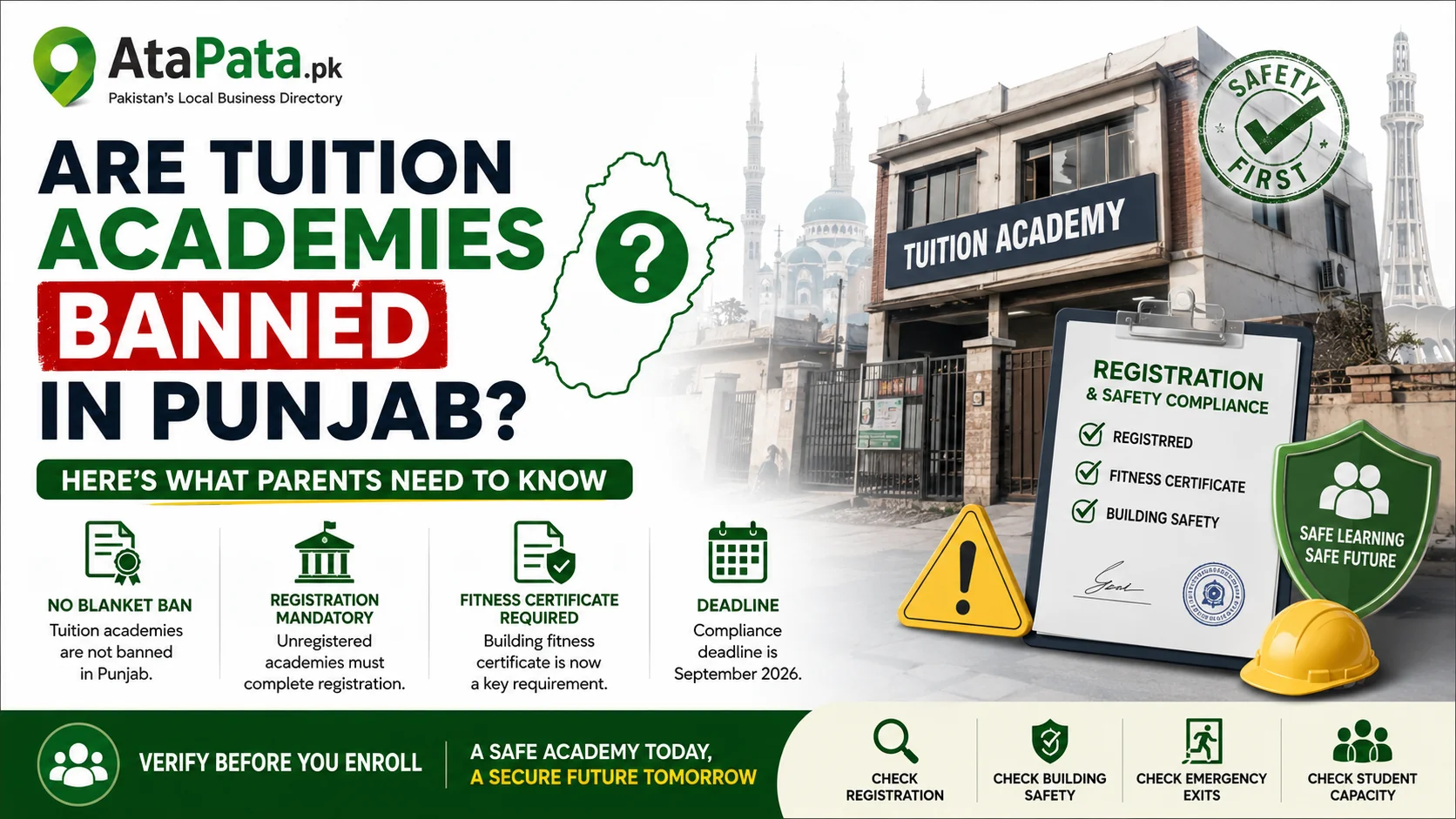 Are Tuition Academies Banned in Punjab?