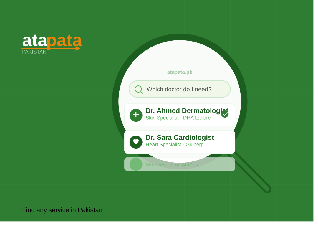 Sick in Pakistan? Which Specialist Do You Need?
