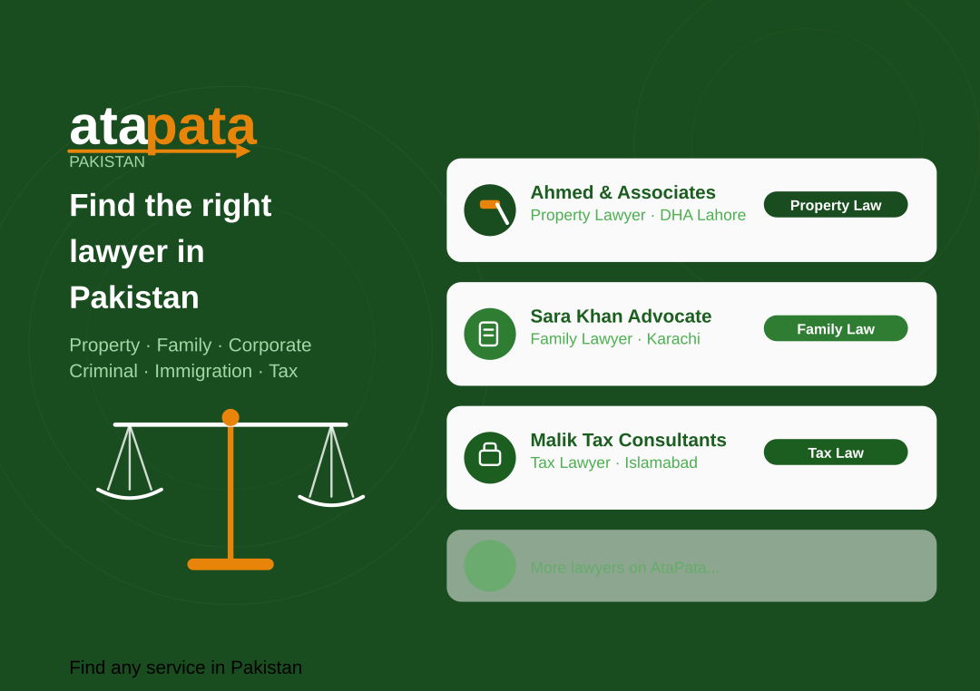 Looking for a Lawyer in Pakistan? Here's How to Find the Right One