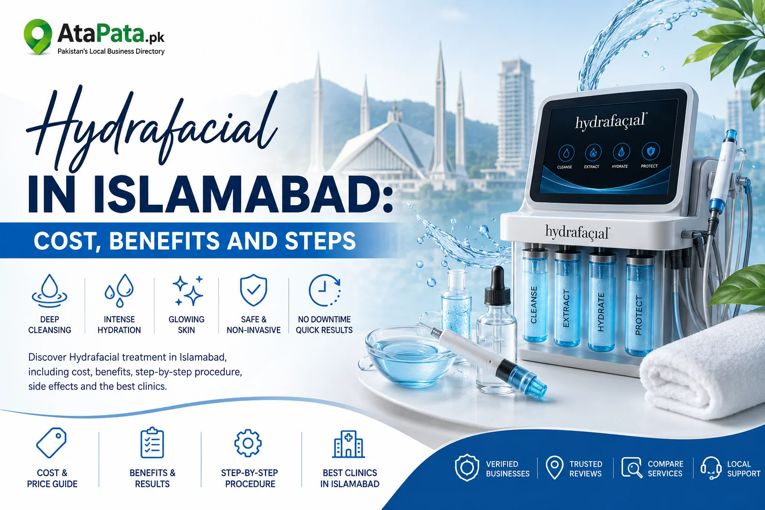 Hydrafacial in Islamabad: Cost, Benefits, Procedure & Best Clinics (2026 Guide)