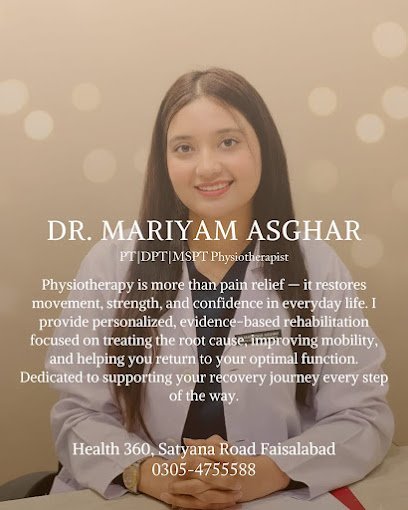Dr. Marriyam Asghar Pt