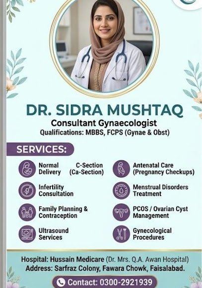 Dr. Sidra Mushtaq