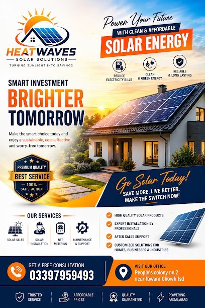 Heatwaves Solar Solution | Best Solar Company In Fsd