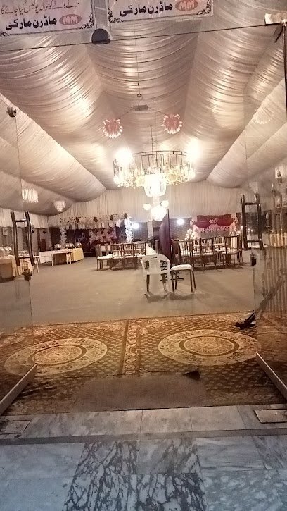 Modern Marquee Muzaffer Colony Street No.13 Samnabad Faisalabad