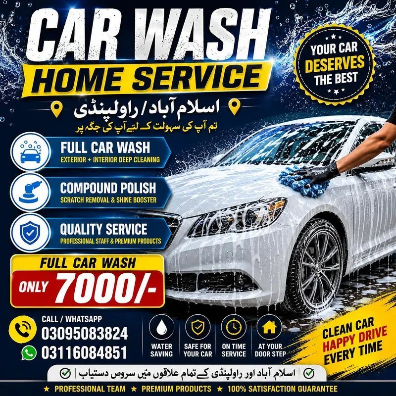 Car Wash Home Service