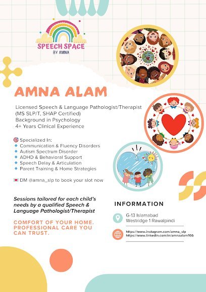 Amna Alam Speech & Language Pathologist