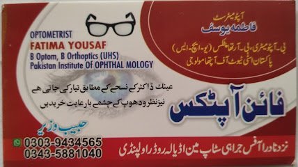 Fine Optics And Eye Care