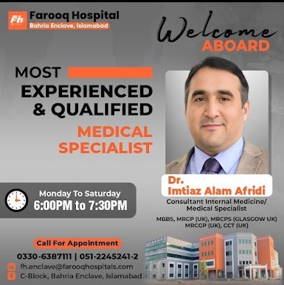 Dr. Imtiaz Alam Afridi - Ali Medical Centre
