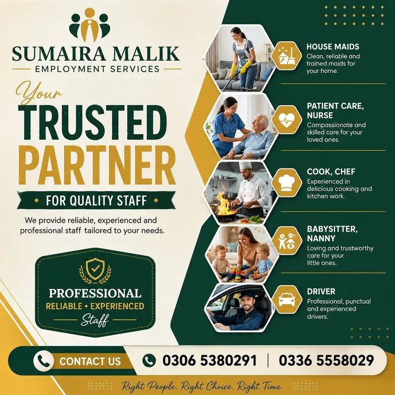 Professional Domestic Staff Services