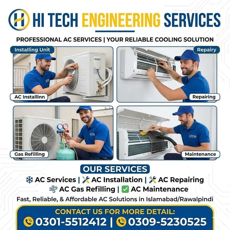 Ac Installation Gas Filling Repair & Full Maintenance Services