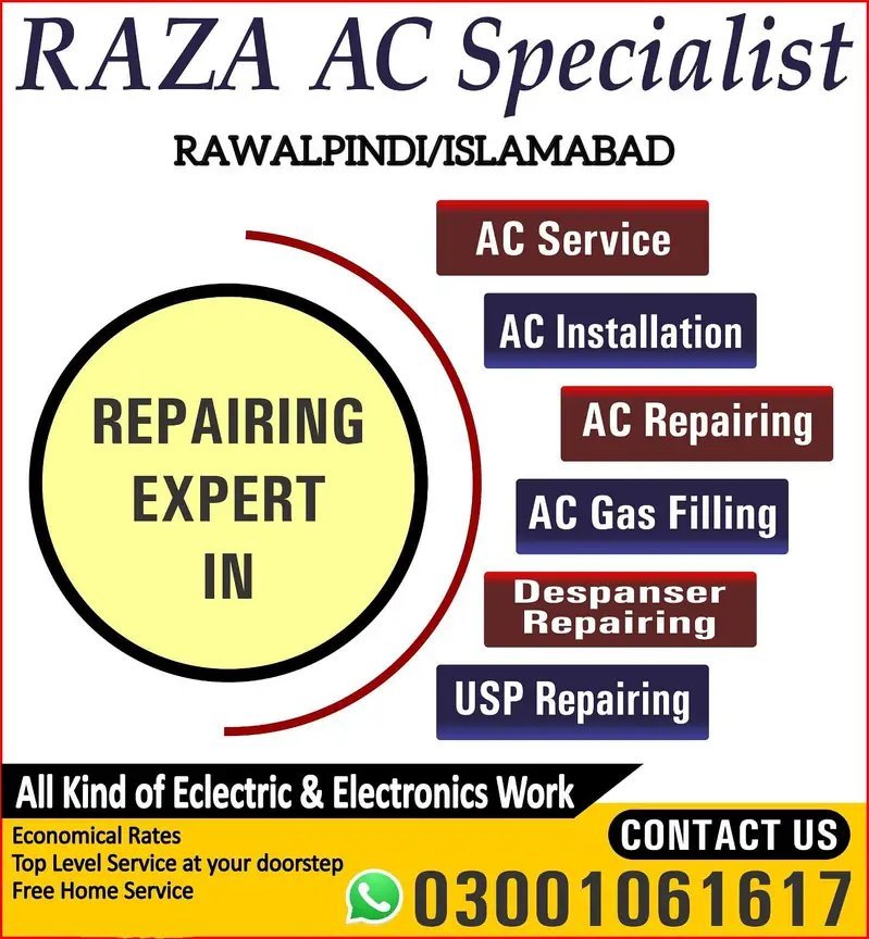 Ac Repairing– Ac Fitting | Maintenance | Installation Services