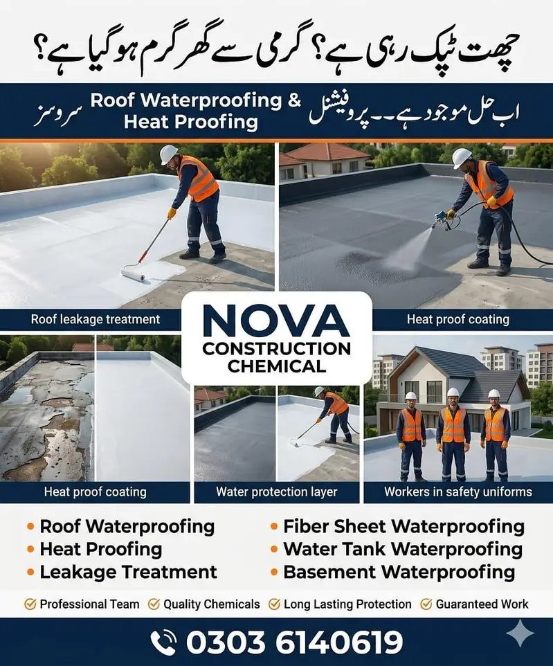Waterproofing And Heat Proofing