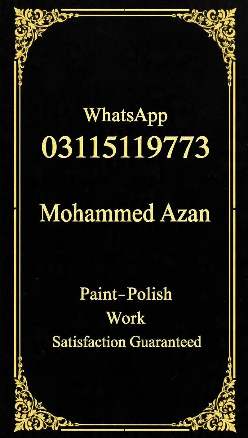 House Painter Islamabad