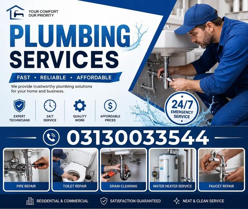 Plumbing Service / Plumber Services In Rawalpindi & Islamabad