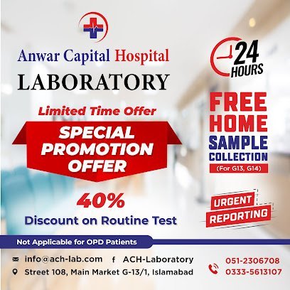 Ach-Laboratory (Anwar Capital Hospital - Laboratory)