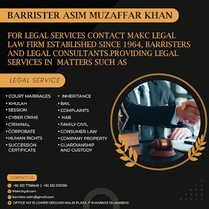 Barrister Asim Muzaffar Khan & Co