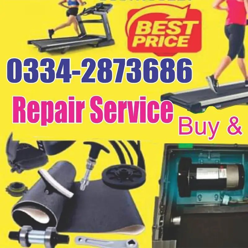 Electric Treadmill Motor Belt Panel Card Repair Service