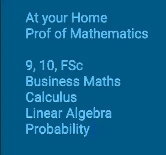 Tuition For Mathematics