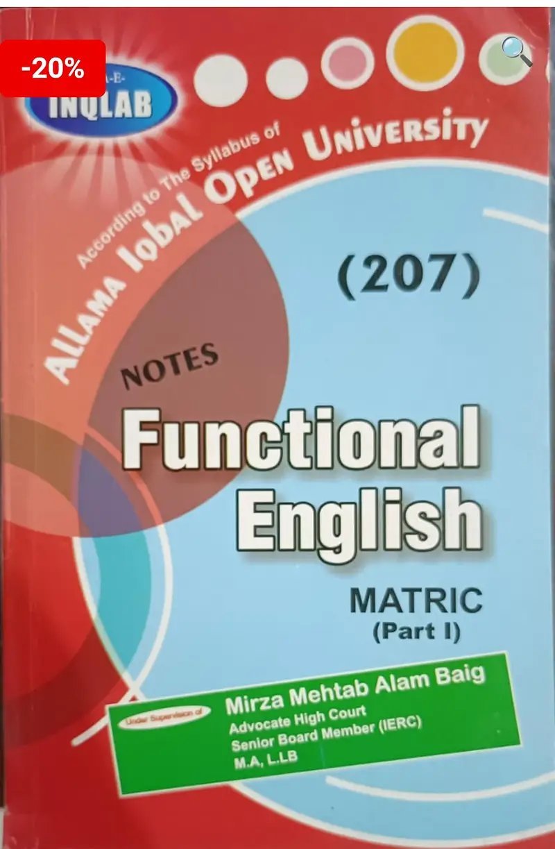 Allama Iqbal University English Tuition