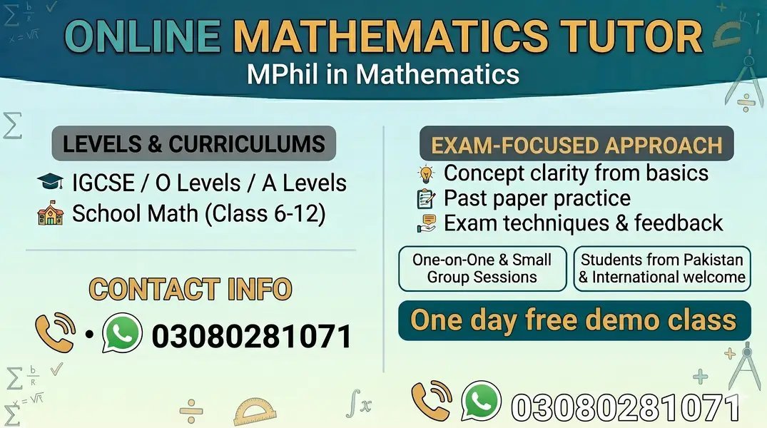 Online Math Teacher