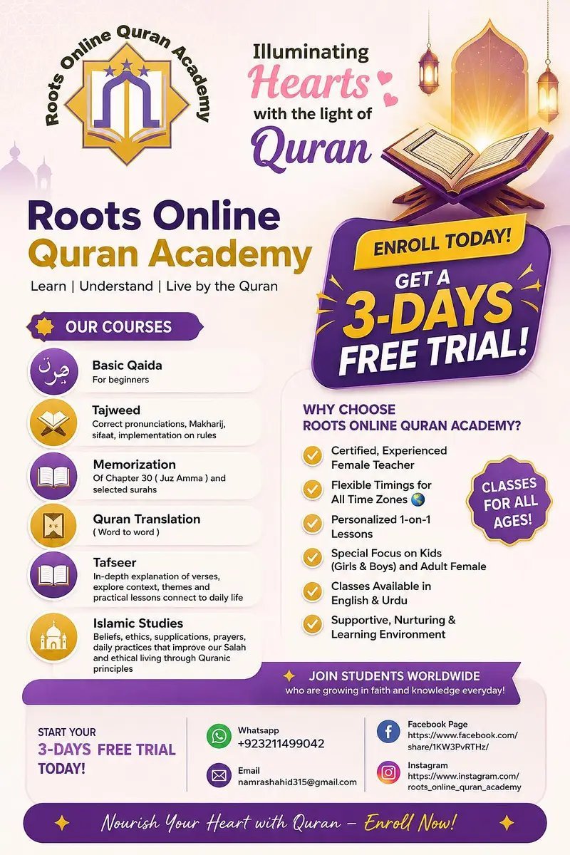 Roots Online Quran Academy