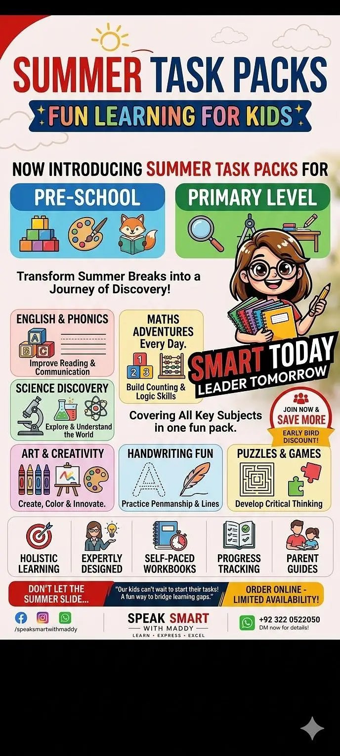 Summer Task + Summer Online Camp