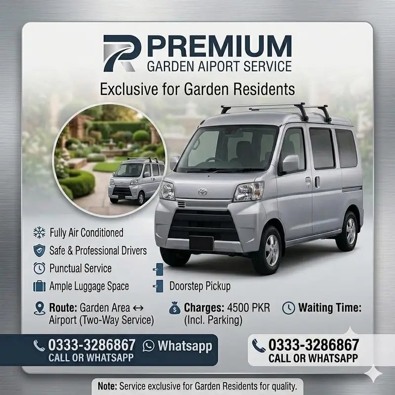 Premium Airport Pick & Drop Service
