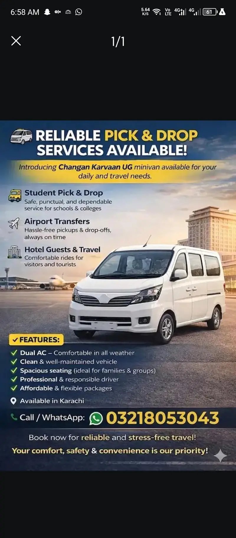 Pick And Drop Service