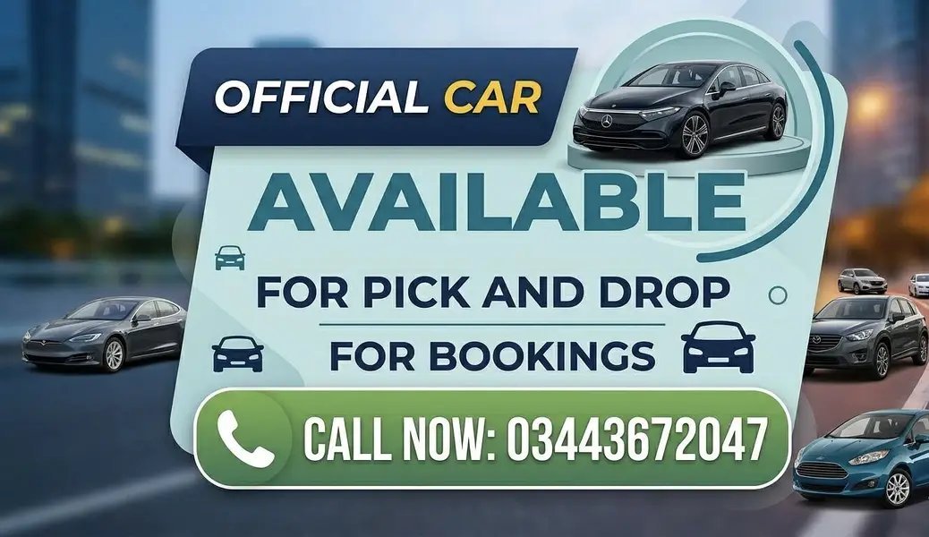 Car Available For Pick & Drop