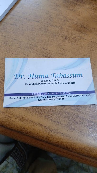 Dr Huma Tabasum