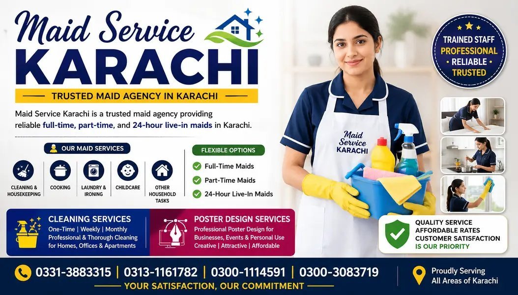 Maid Service Karachi