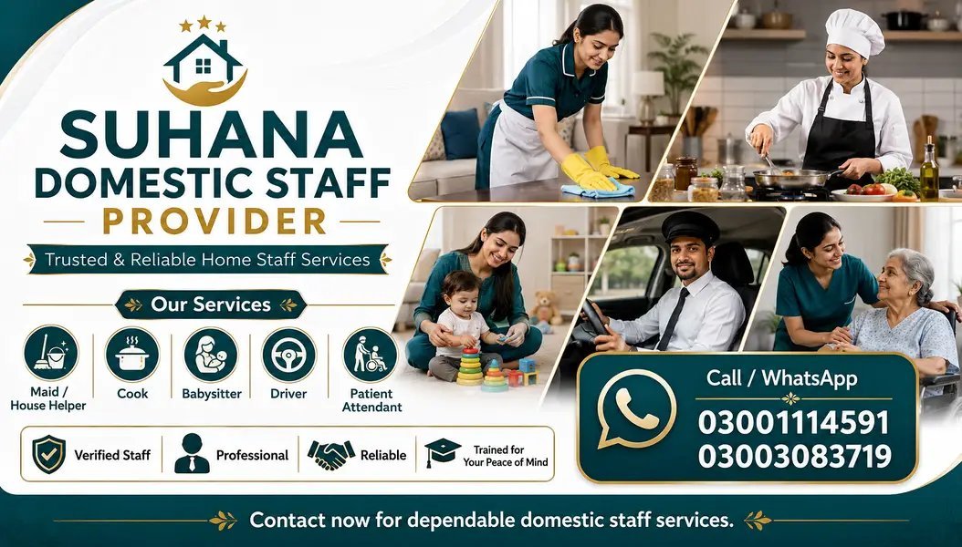 Suhana Domestic Staff Provider
