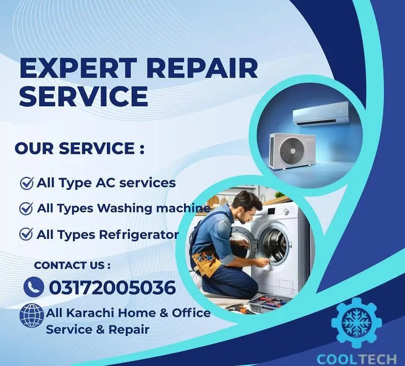 All Types Split Ac & Washing Machine