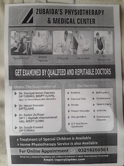 Zubaida Physiotherapy And Medical Center