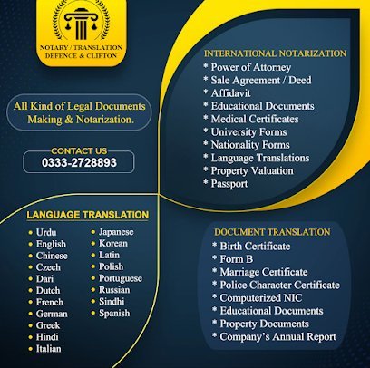 Notary Service Clifton Defence