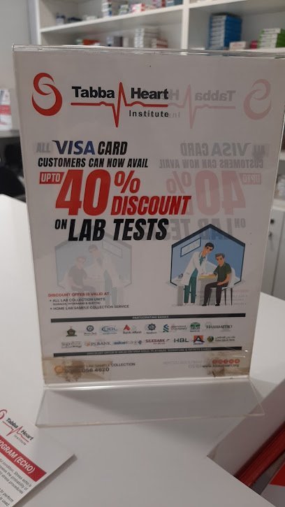 Tabba Heart Institute'S Pharmacy & Lab Collection Unit