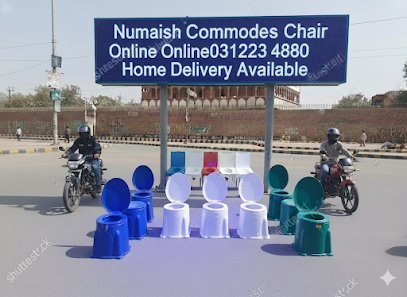 Numaish Commodes Chair