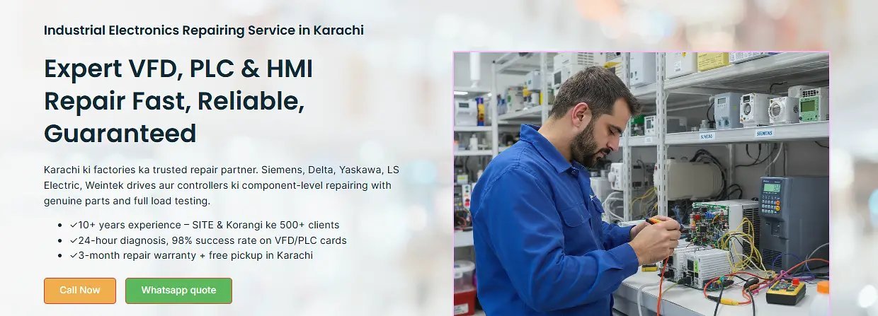 Industrial Electronics Repairing Service