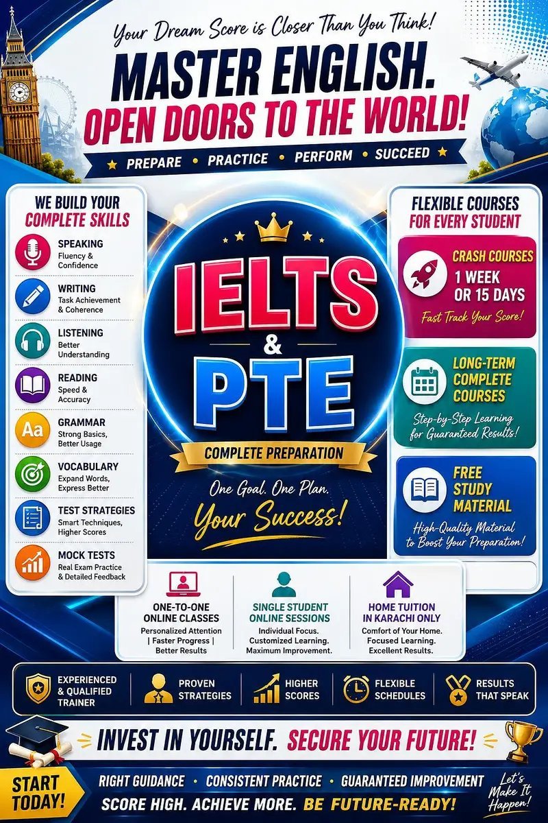 Ielts Pte Online Classes Home Tuition