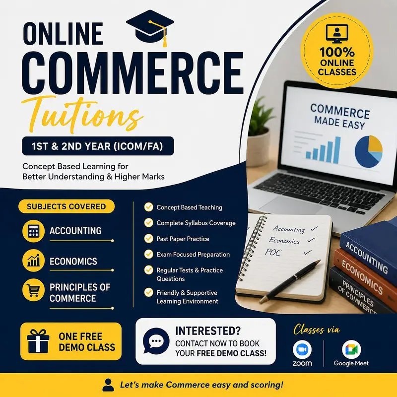 Online Commerce Tuition
