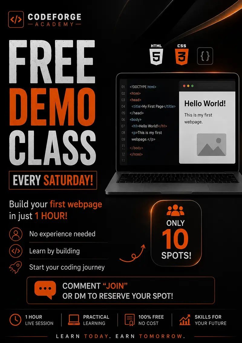 Mern Stack, React Native, Python & Wordpress Classes | Codeforge Acad