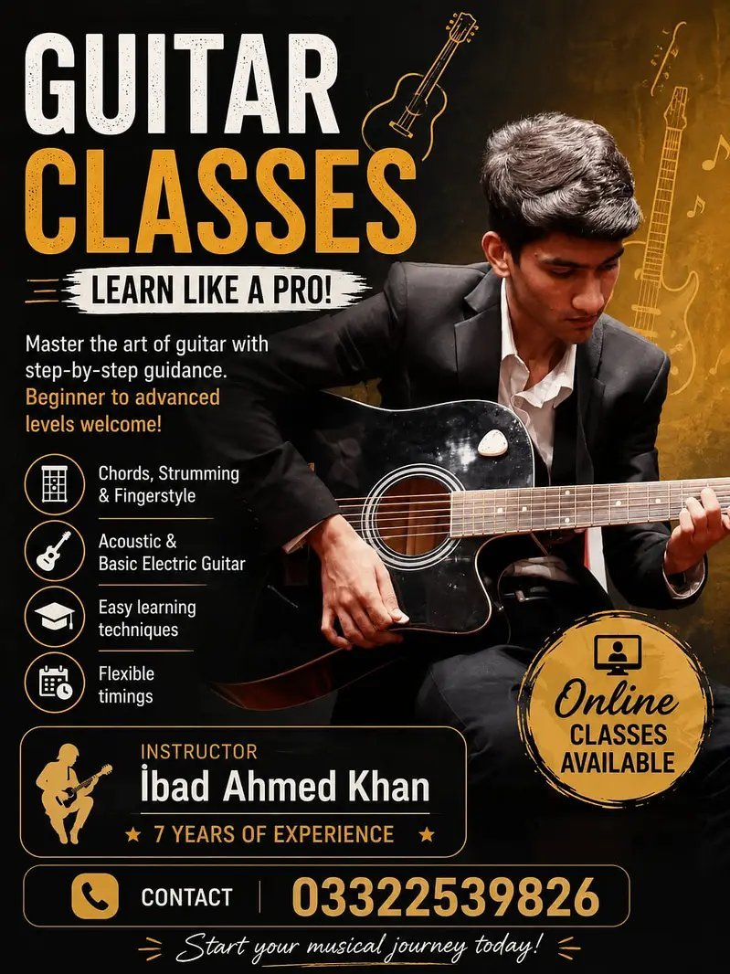 Guitar Classes | Learn Guitar Online & Offline