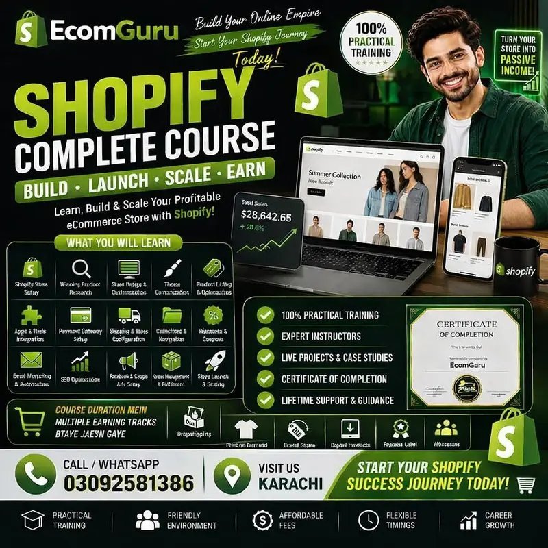 Learn Ecommerce With Expert Mentor