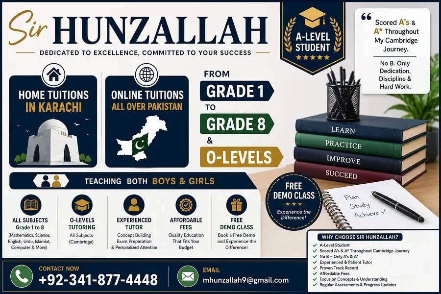 Expert Home And Online Tutor