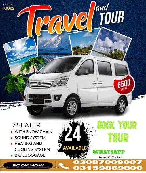 Brand New 7 Seater Karwan Plus
