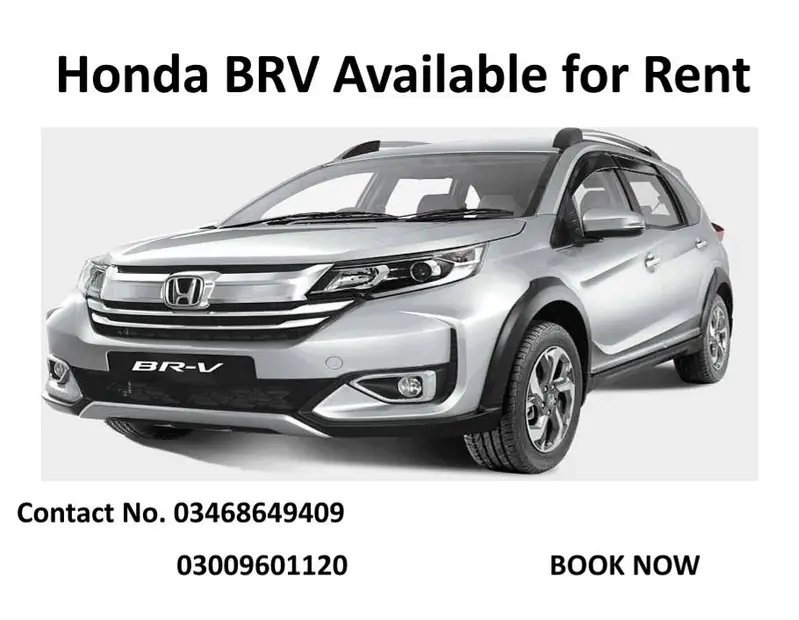 Honda Brv Available For Rent
