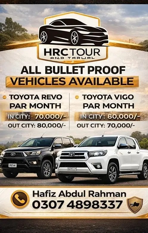 Hrc Bullet Proof Car Rental