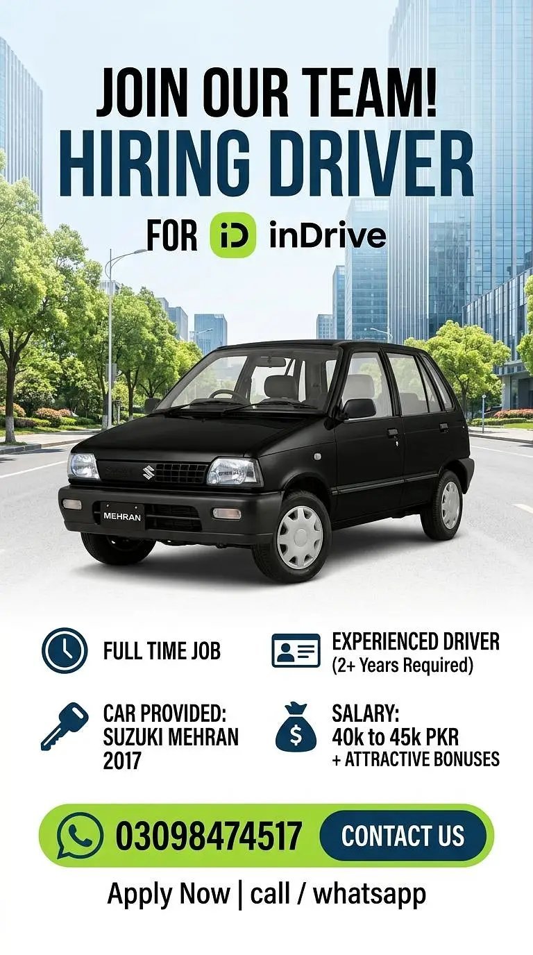 Indrive Driver Hiring