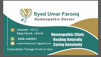 Homeopathic Dr. Faiza Zareen - Easy life clinic