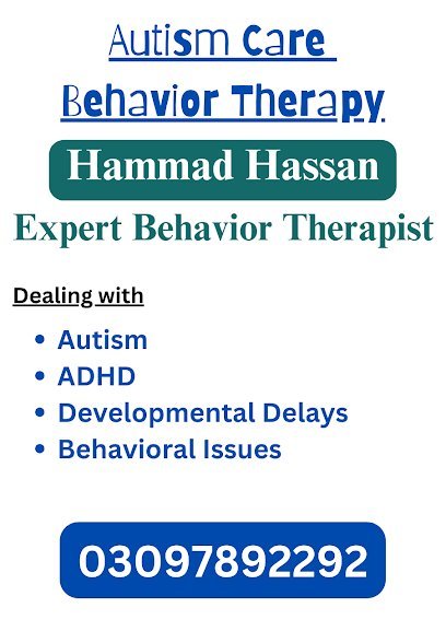Autism Care | Hammad Hassan Behavior Therapist